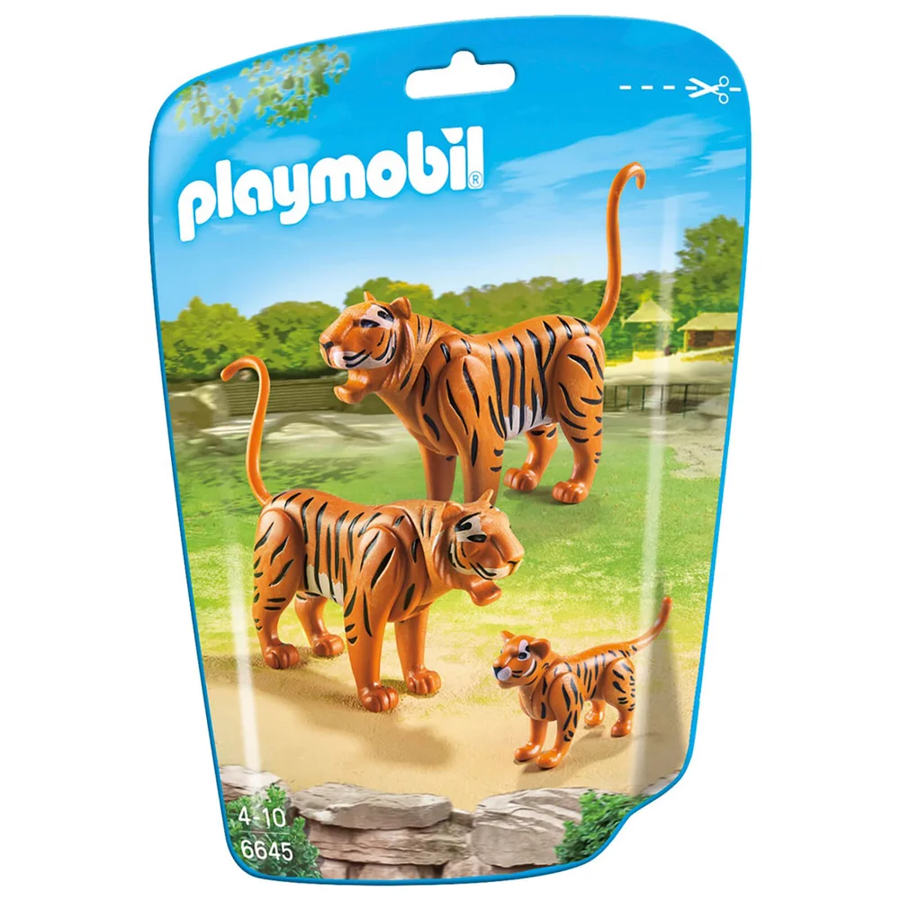 Playmobil 2-tiger mit baby (6645) Bild 1