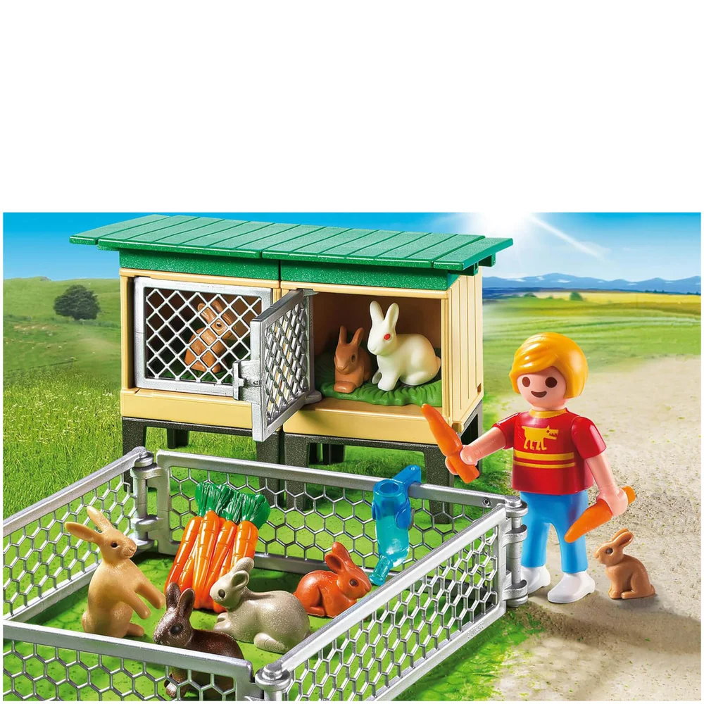 Playmobil Rabbit Pen with Hutch (6140) Bild 1