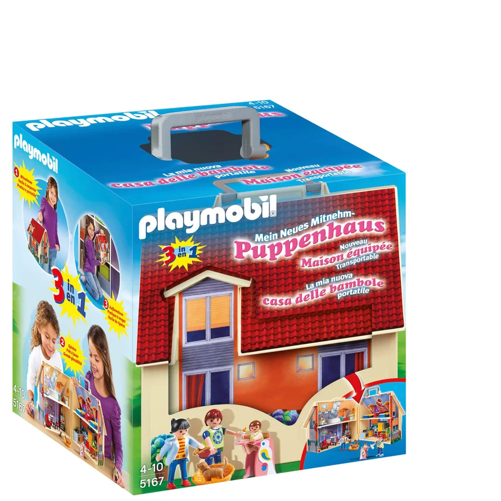 Playmobil Puppenhaus zum Mitnehmen (5167) Bild 1