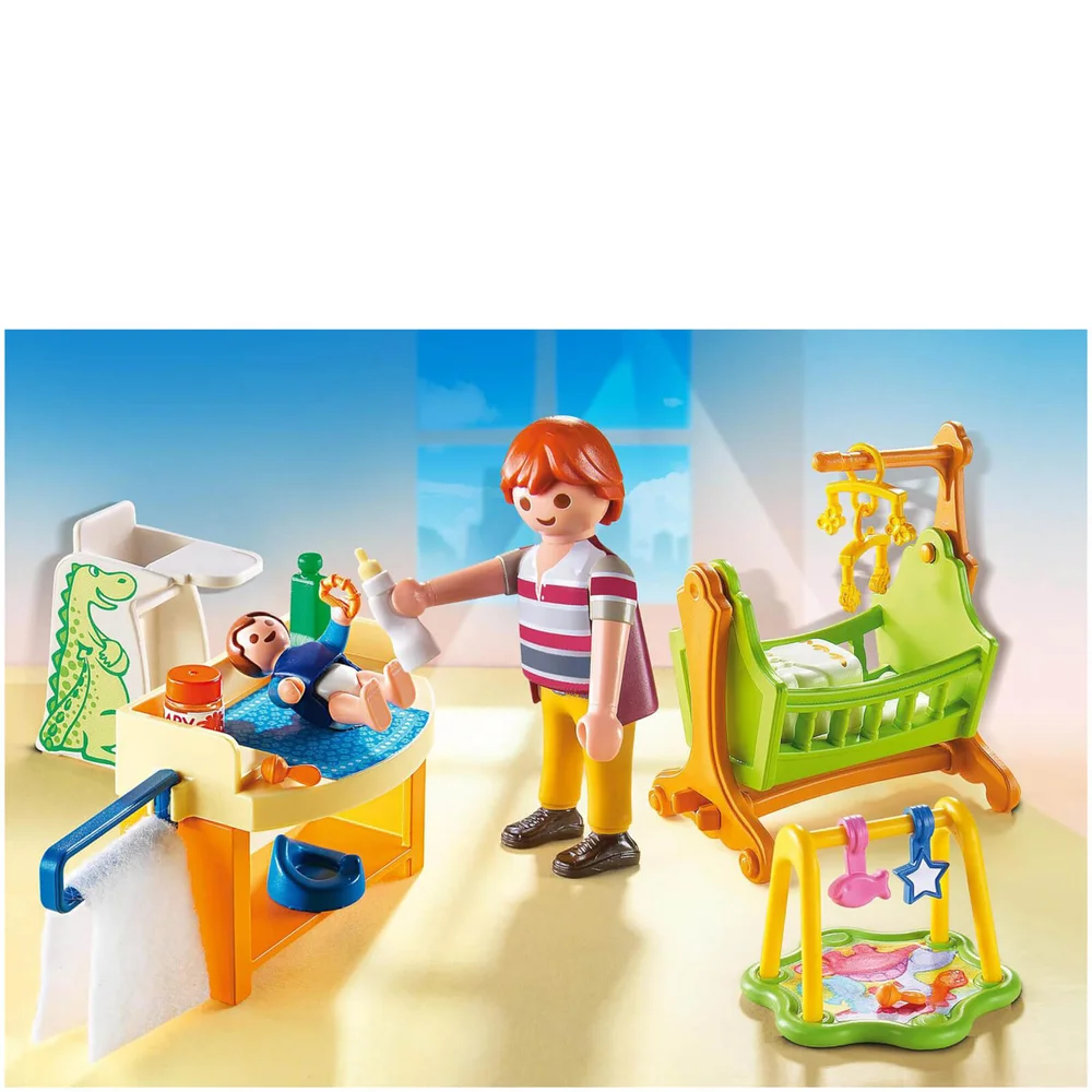 Playmobil Babyzimmer mit Wiege (5304) Bild 1