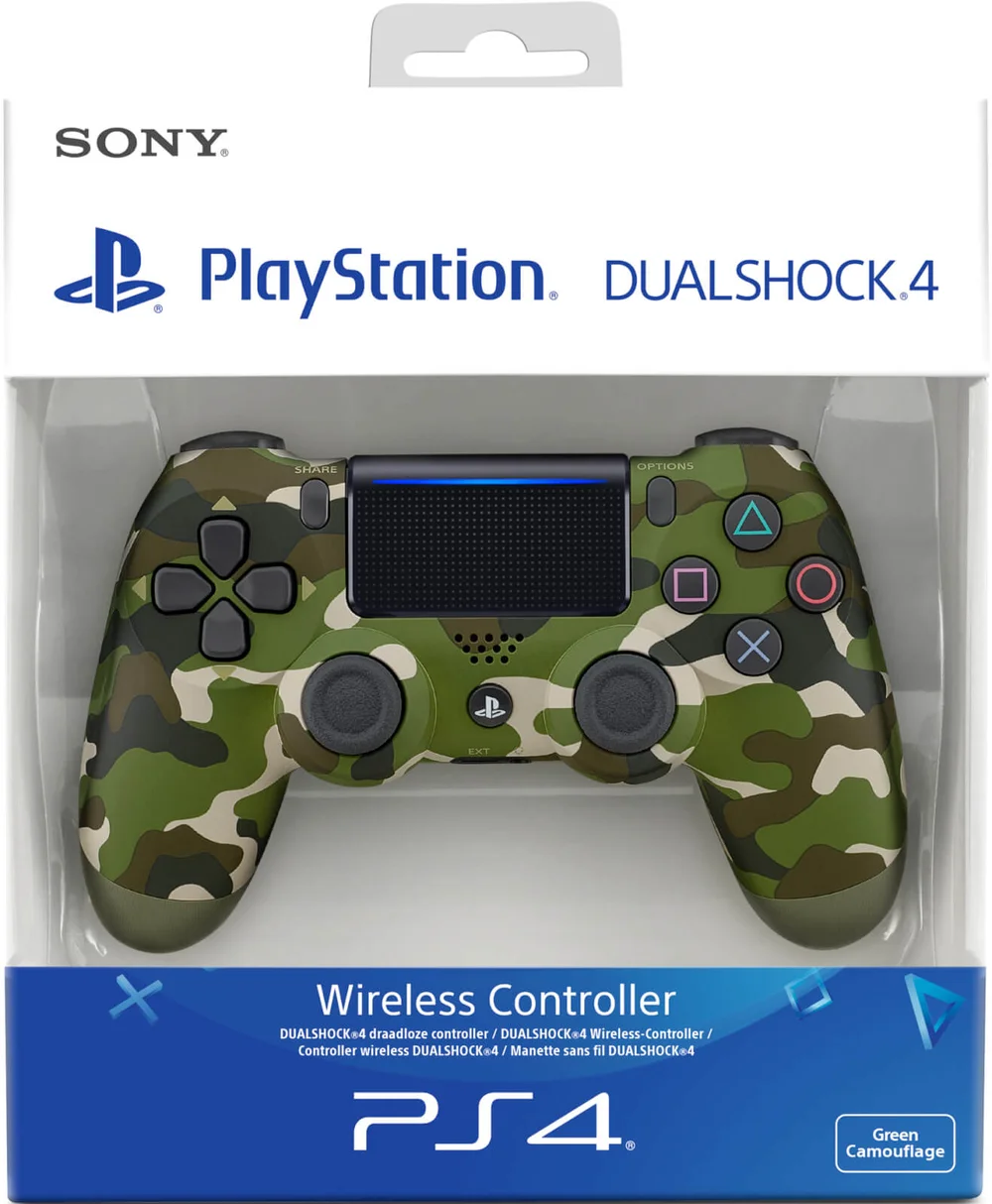 Sony PlayStation 4 DualShock 4 V2 Green Camouflage Bild 1