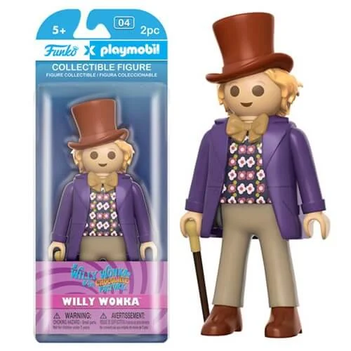 Funko x Playmobil: Willy Wonka - Willy Wonka Action Figur Bild 1
