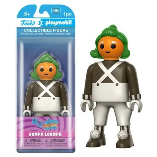 Funko x Playmobil: Willy Wonka - Oompa Loompa Action Figur Bild 1