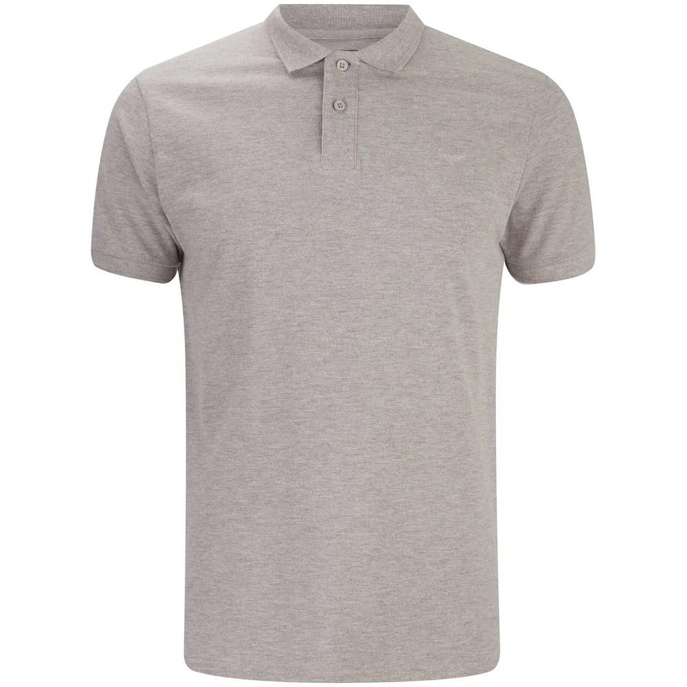 Threadbare Men's Kerman Polo Shirt - Grey - S - Grau Bild 1