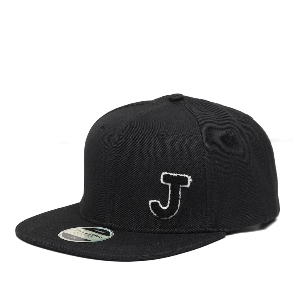 Jack & Jones Men's Terry Snapback Cap - Black Bild 1