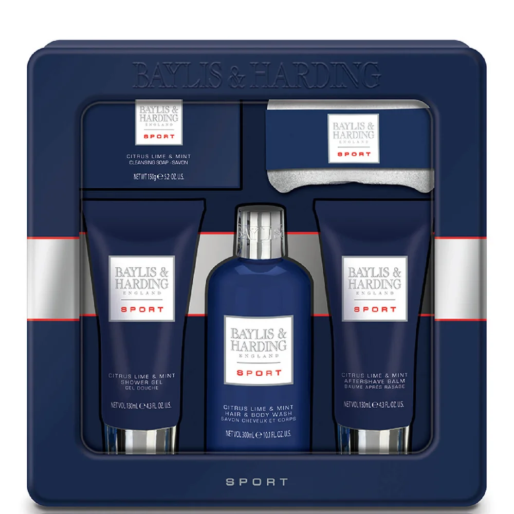 Baylis & Harding Men's Sport Citrus Lime & Mint 5 Piece Tin Bild 1