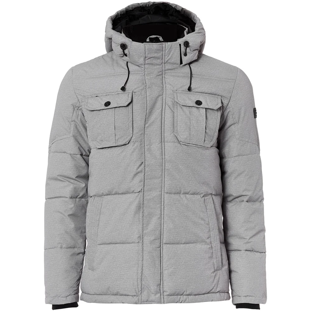 Jack & Jones Core Men's Wills Ultimate Padded Jacket - Light Grey Melange - S Bild 1
