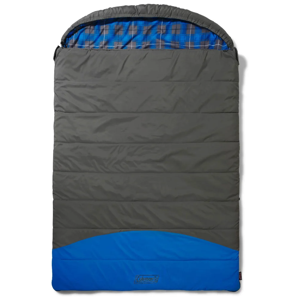 Coleman Basalt Sleeping Bag - Grey/Blue - Double Bild 1
