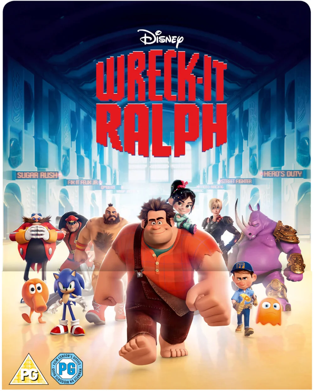 Ralph reicht's 3D (Inklusive 2D Version) - Zavvi UK Exklusive Lentikular Steelbook Edition Bild 1