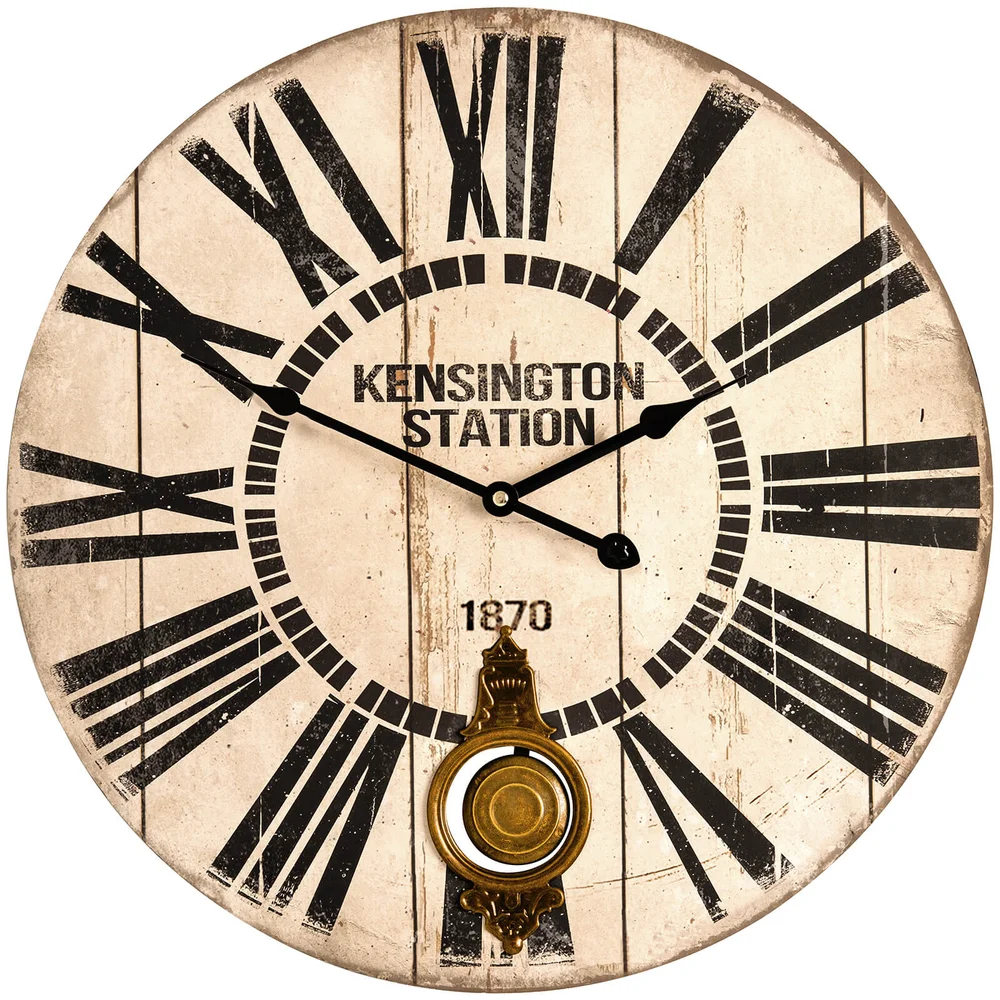 Fifty Five South Wall Clock - Vintage Finish Bild 1