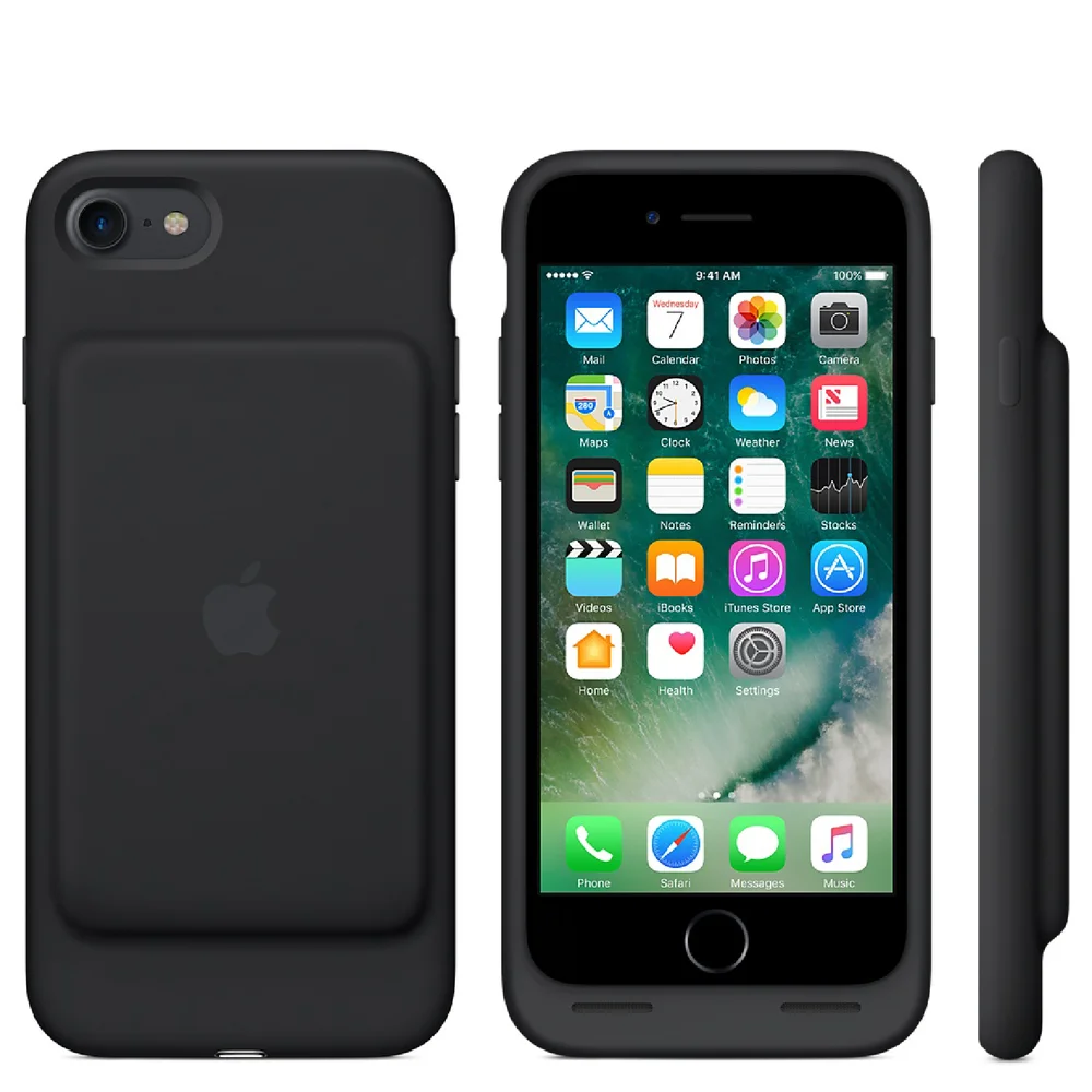 Apple iPhone 7 Smart Battery Case - Black Bild 1