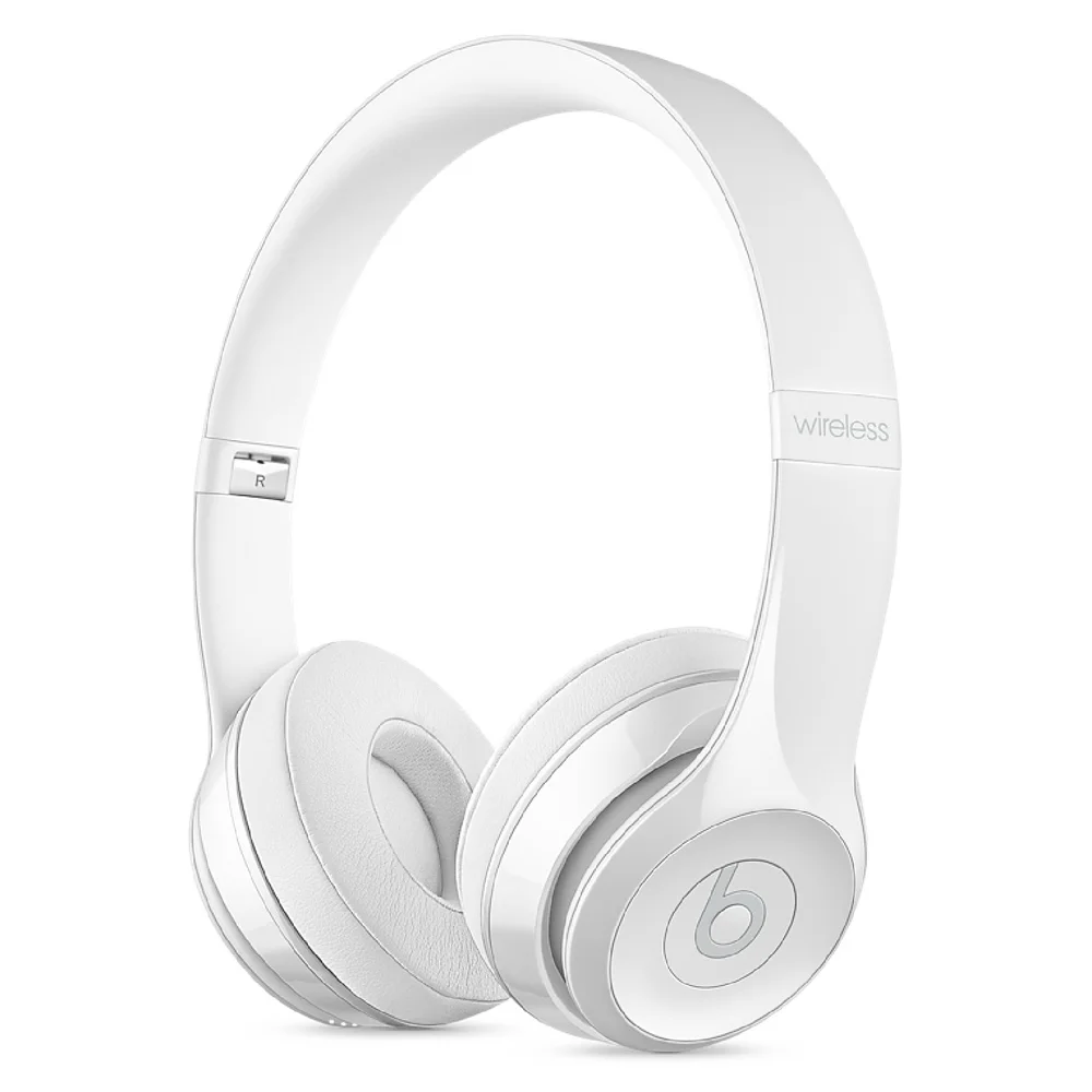 Beats by Dr. Dre Solo 3 Wireless Bluetooth On-Ear Headphones - Gloss White Bild 1