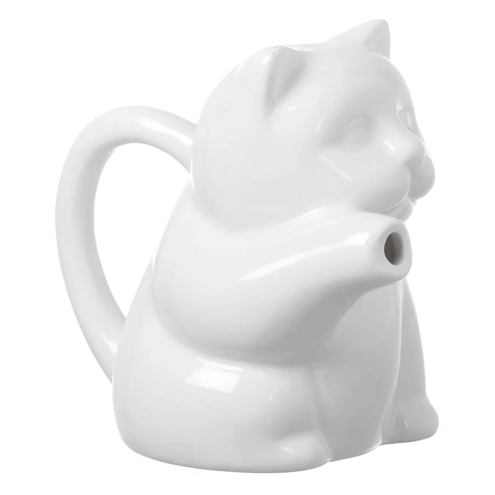 Parlane 'Meeow' Porcelain Milk Jug - White (12cm) Bild 1