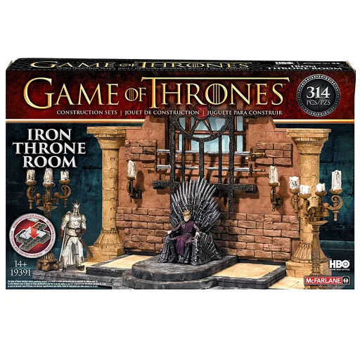 Game of Thrones Bauset - Thronsaal und Eiserner Thron Bild 1