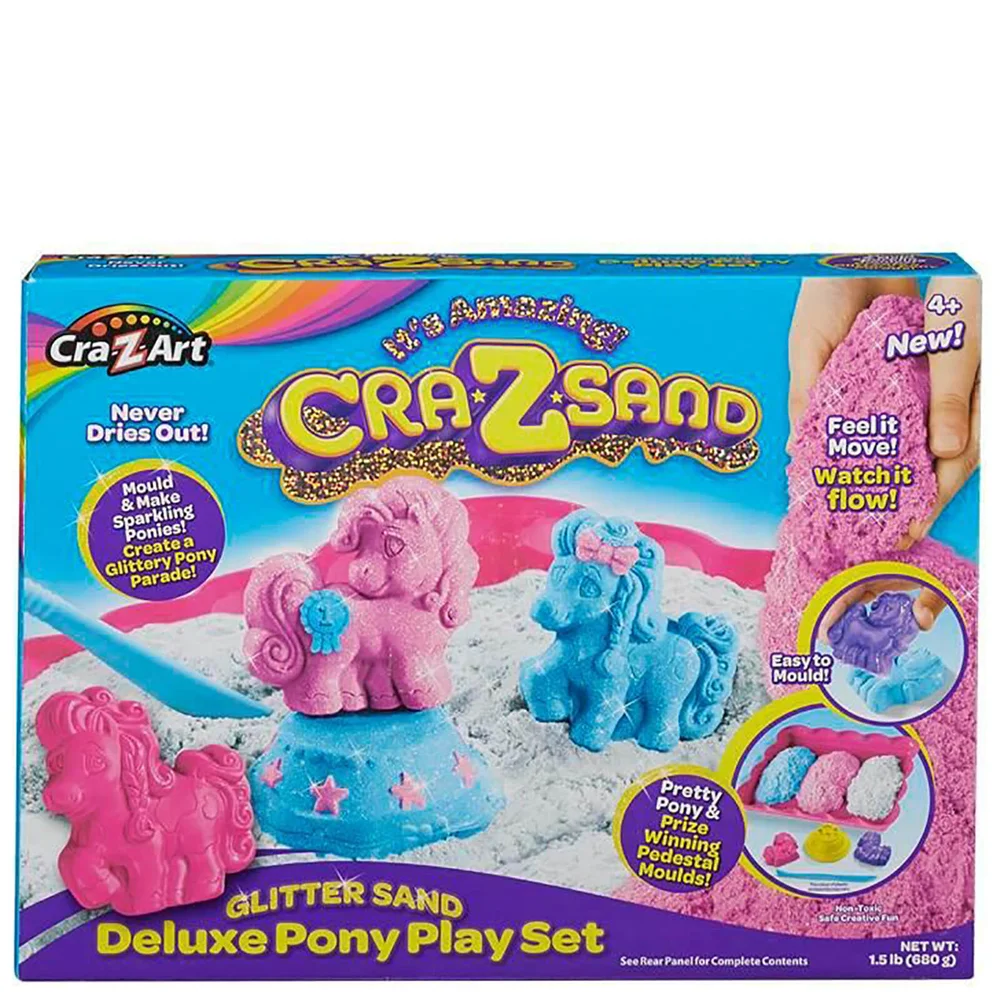 Cra-Z-Sand Deluxe Glitter Pony Playset Bild 1
