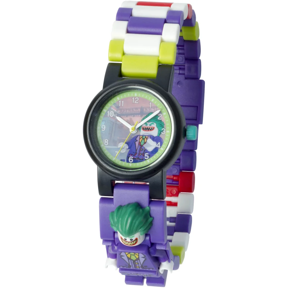 THE LEGO® BATMAN MOVIE – Kinderuhr mit Joker™ Minifigur Bild 1