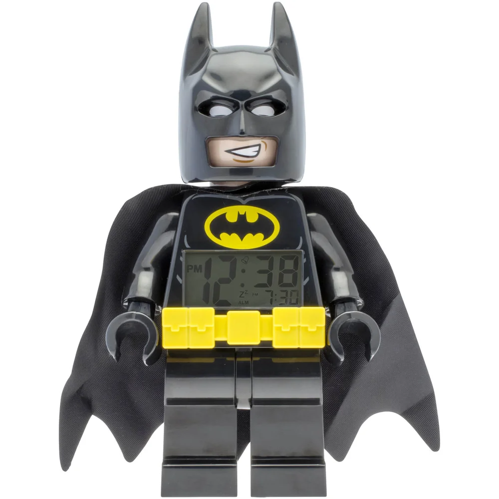 THE LEGO® BATMAN MOVIE Batman™ Minifiguren-Uhr mit Wecker Bild 1