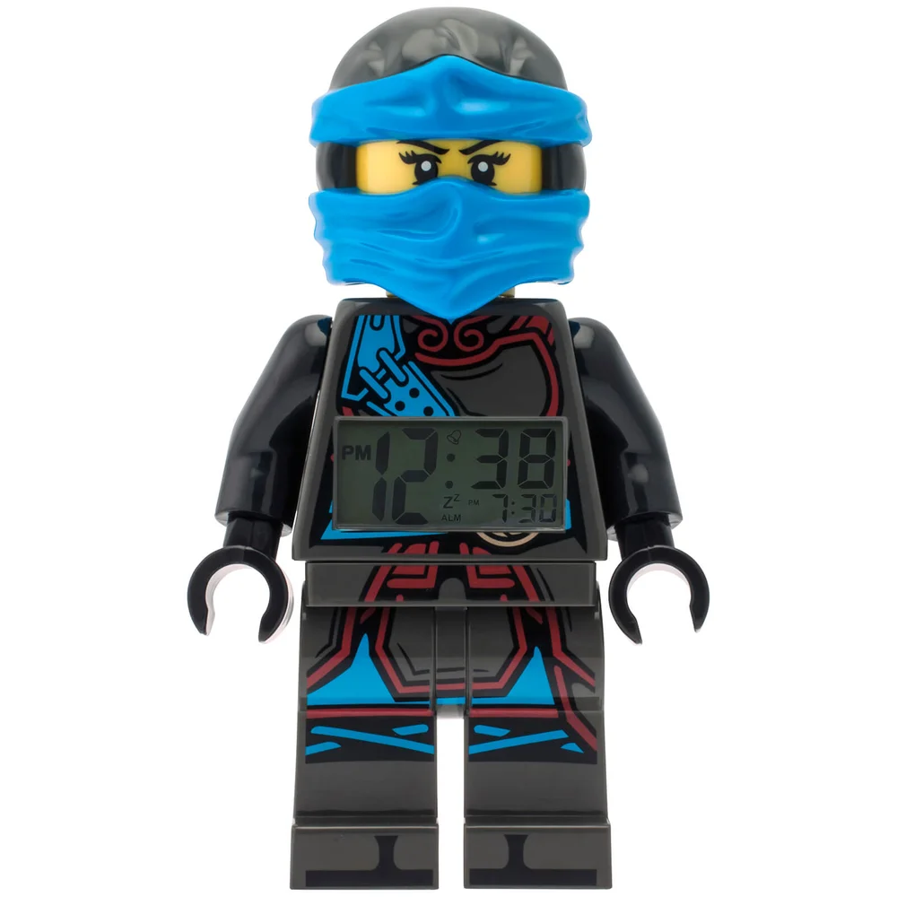 LEGO ® Ninjago: Time Twins Nya Minifiguren-Uhr mit Wecker Bild 1