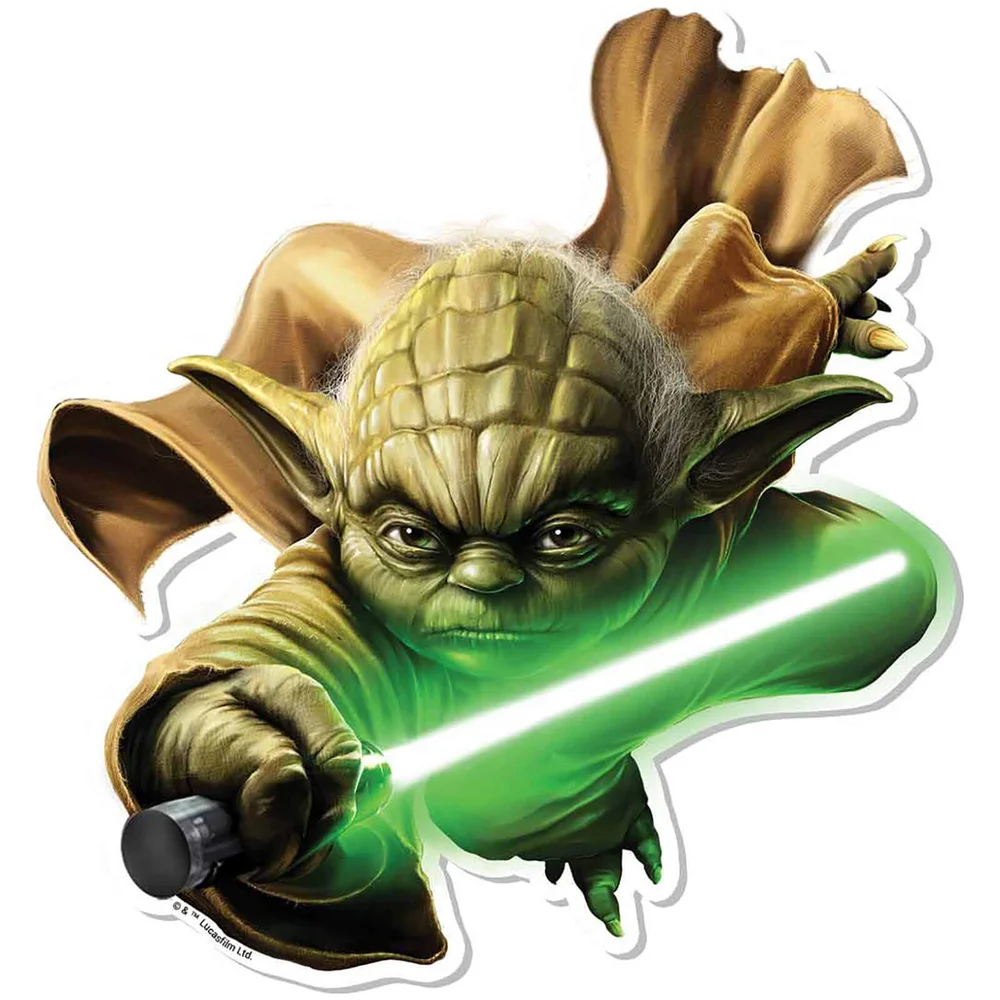 Star Wars Yoda Wandkunst Bild 1