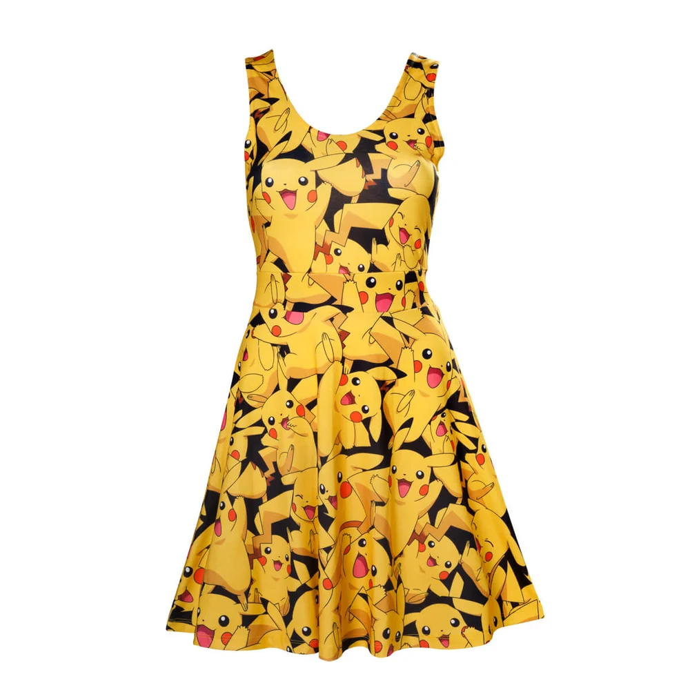 Pokémon Women's All Over Pikachu Dress - Yellow - S - Gelb Bild 1