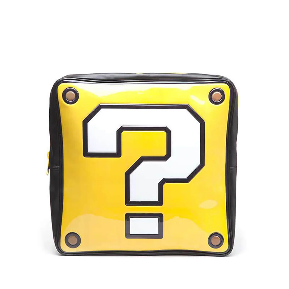 Nintendo Question Mark Box Shaped Backpack Bild 1