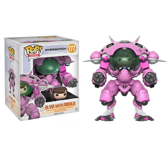 Overwatch D.Va mit Meka 15 cm Pop! Vinyl Figur Bild 1