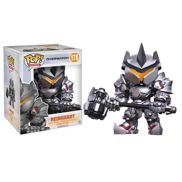 Overwatch Reinhardt 15 cm Pop! Vinyl Figur Bild 1