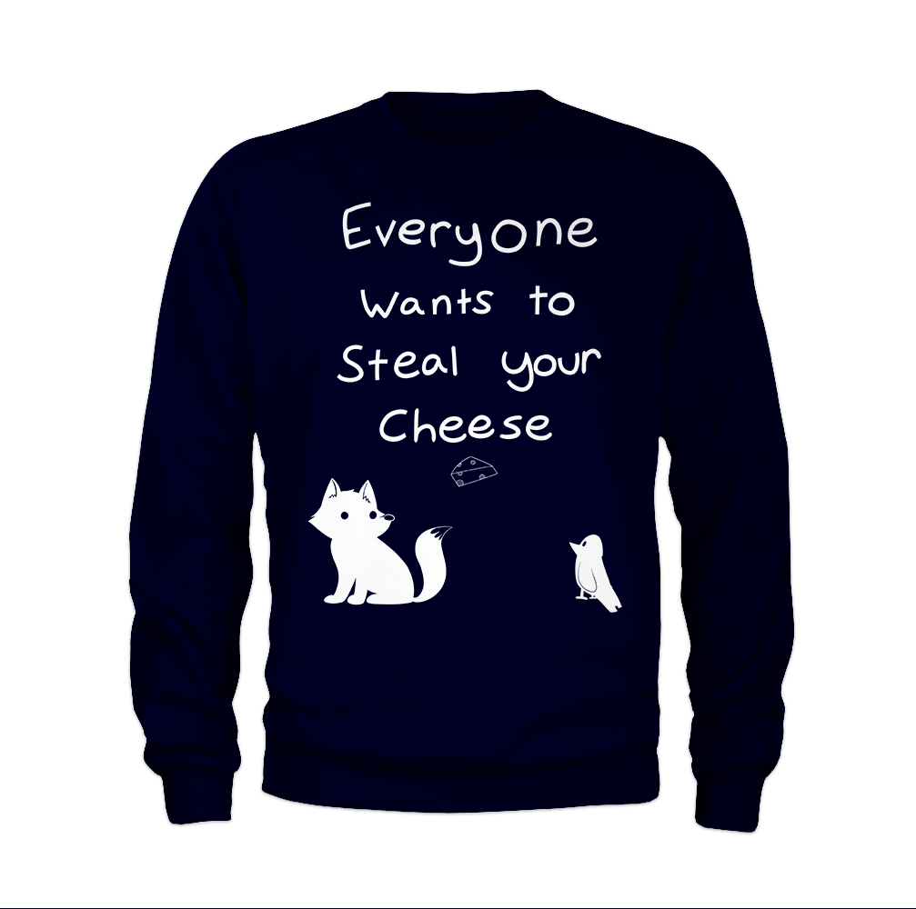 Everybody Wants to Steal Your Cheese Sweater - S Bild 1