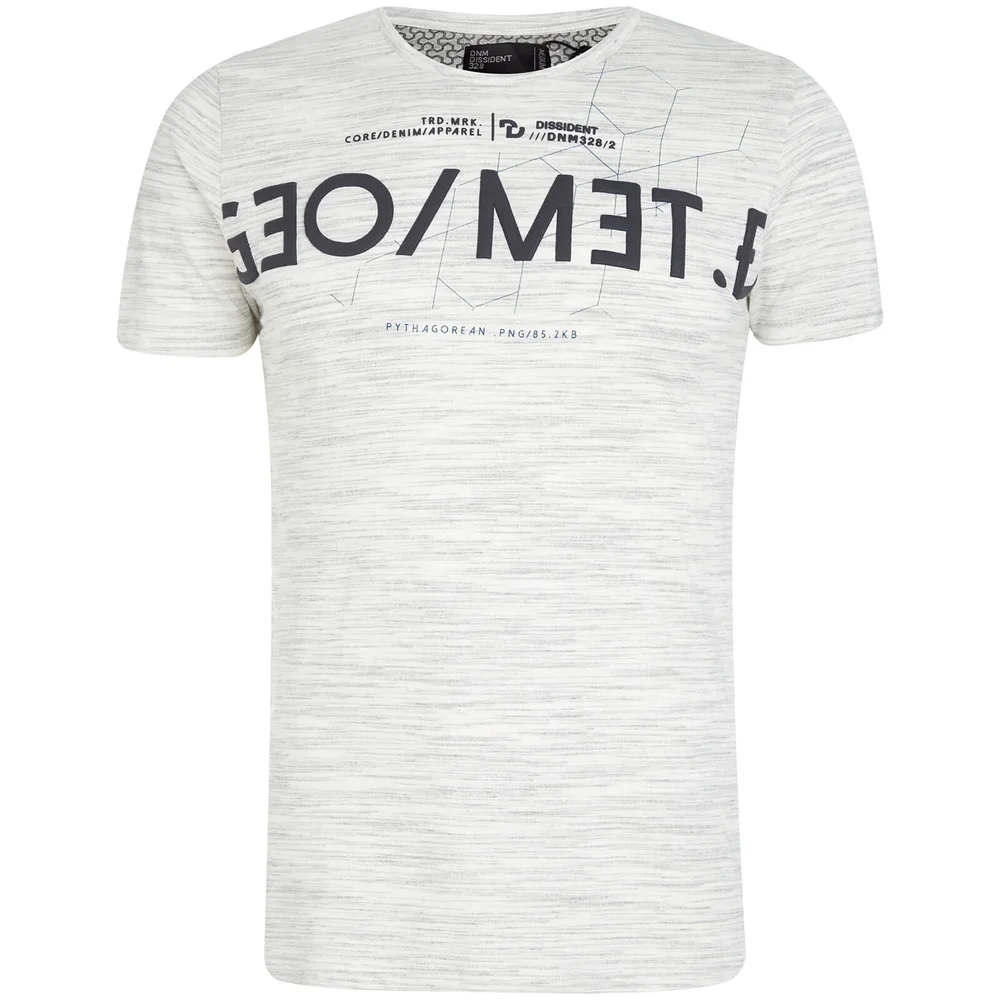 Dissident Men's Octagon T-Shirt - Ice Grey - S - Grau Bild 1