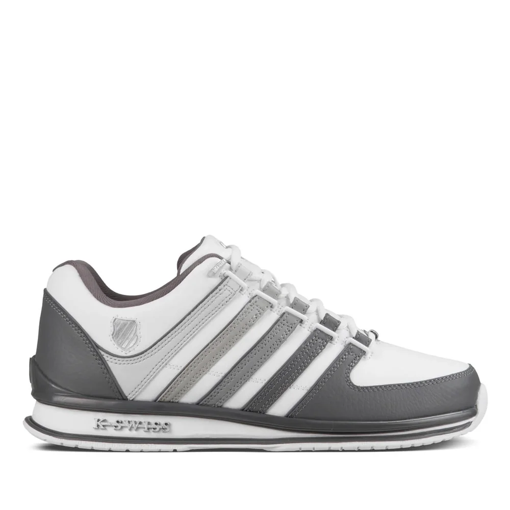 K-Swiss Men's Rinzler SP Trainers - White/Gray Gradient - UK 7/EU 41 - White/Grey Bild 1