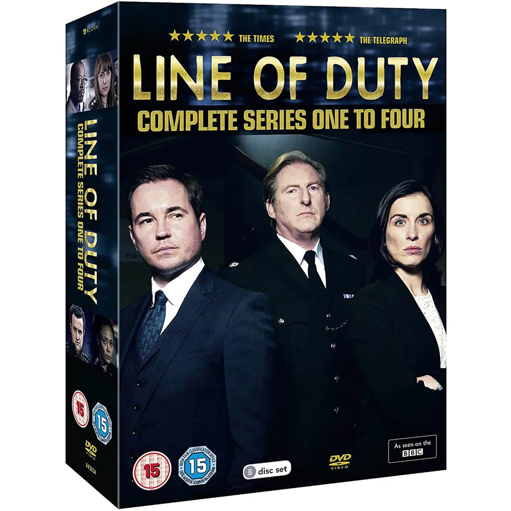 Line of Duty - Serie 1-4 Box-Set Bild 1