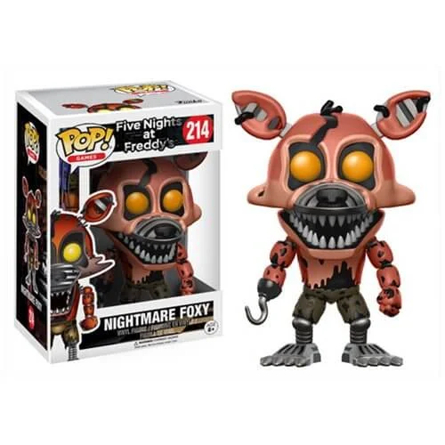 Five Nights at Freddy's Nightmare Foxy Pop! Vinyl Figur Bild 1
