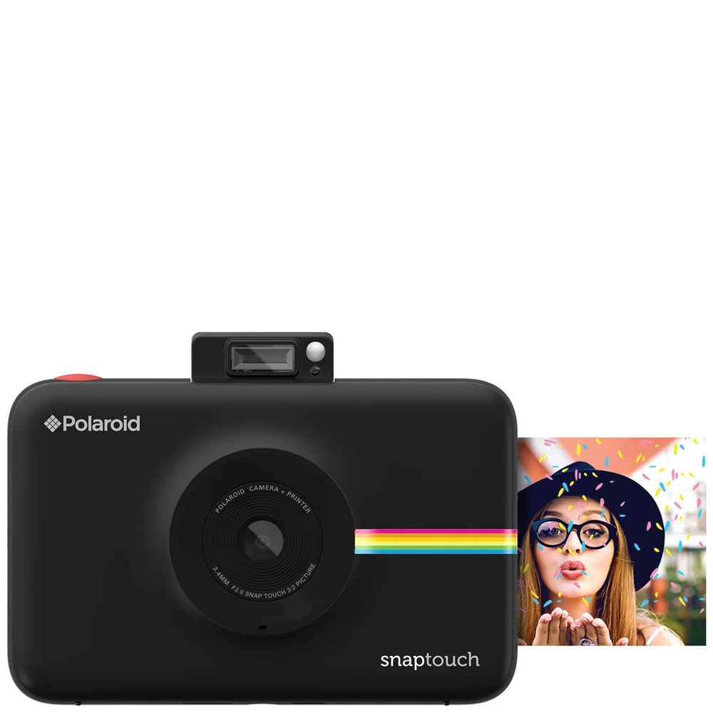 Polaroid-Schnappschuss-Sofortdruck-Digitalkamera mit LCD-Display - Schwarz Bild 1