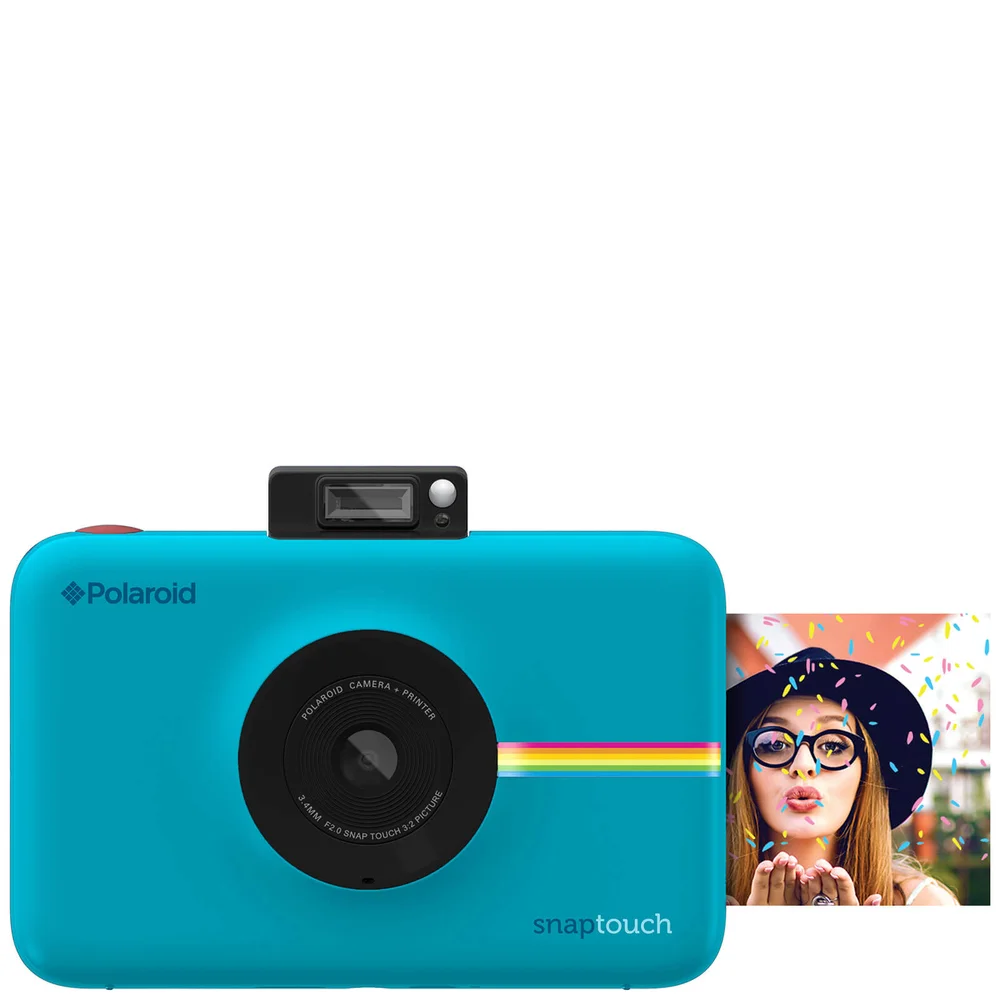 Polaroid-Schnappschuss-Sofortdruck-Digitalkamera mit LCD-Display - Blau Bild 1