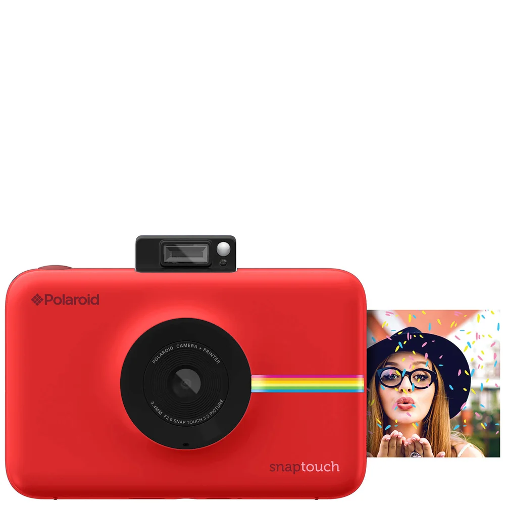 Polaroid-Schnappschuss-Sofortdruck-Digitalkamera mit LCD-Display - Rot Bild 1