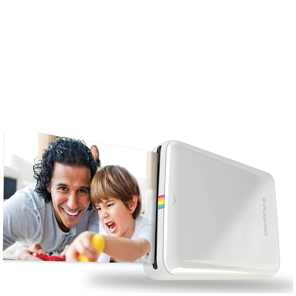 Polaroid ZIP Bluetooth Instant Tragbarer Fotodrucker – Weiß Bild 1