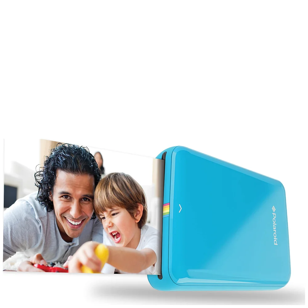 Polaroid Zip Blutooth Instant Tragbarer Fotodrucker – Blau Bild 1