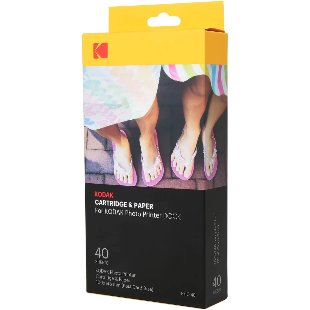 Kodak Photo Printer Dock Cartridge and 40 Pack of Film Bild 1