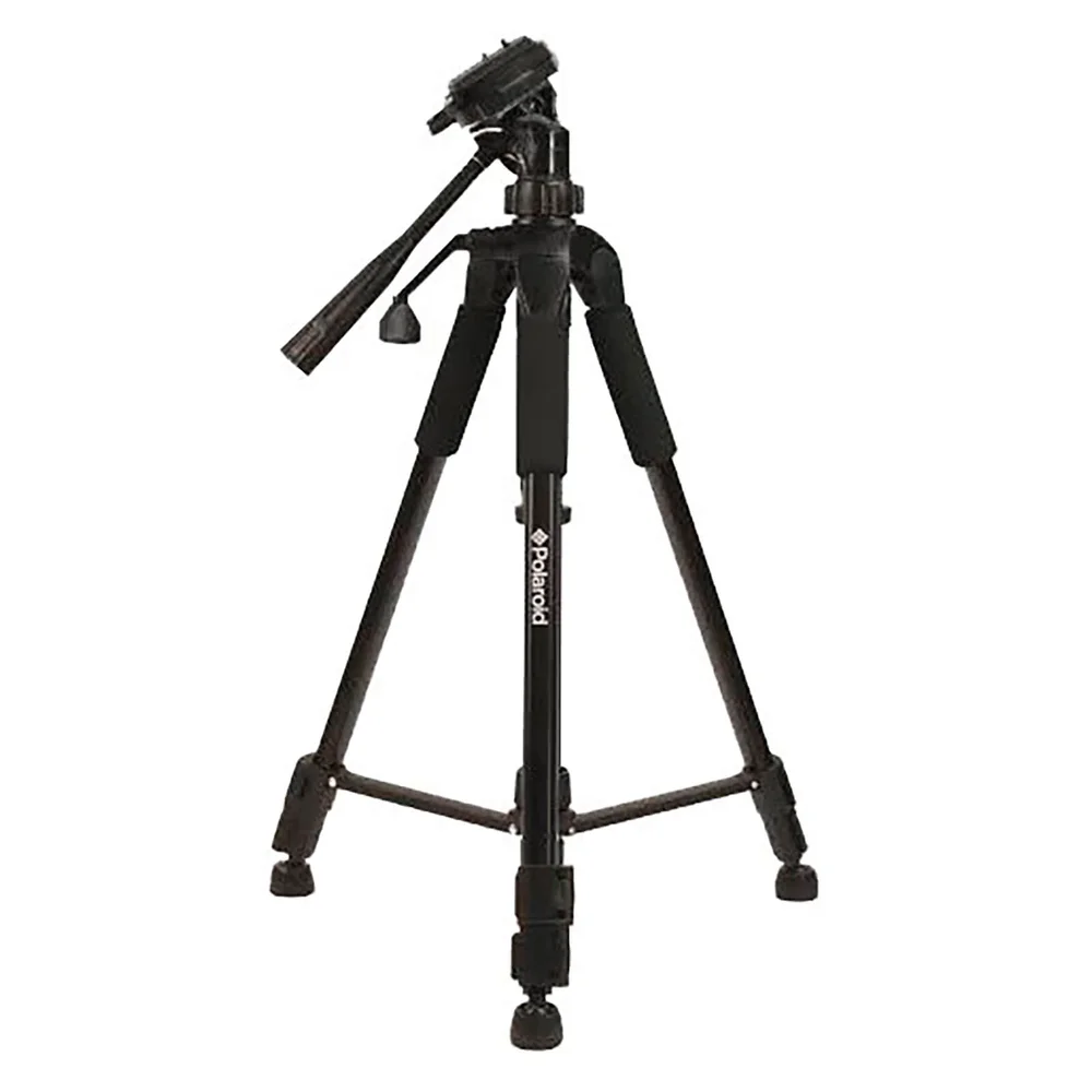 Polaroid 155cm Tripod (mit Gratis Tragetasche) – Schwarz Bild 1