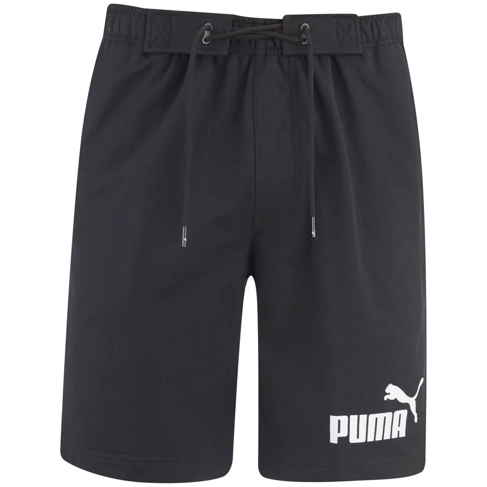 Puma Men's Logo Jog Shorts - Black - M - Schwarz Bild 1