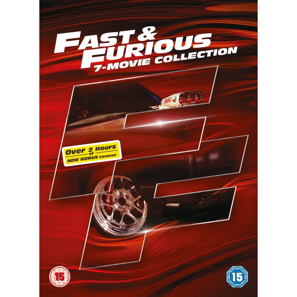 Fast & Furious - 1-7 + Bonus Disc Bild 1