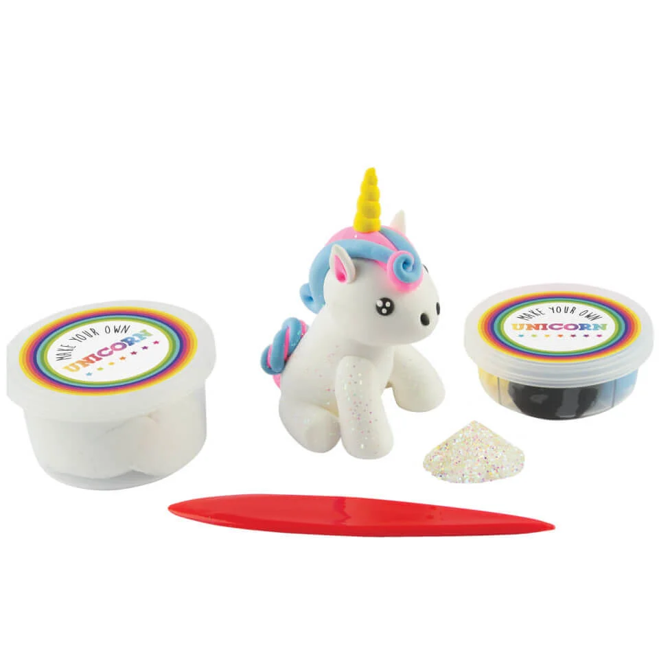 Bastel dein eigenes Knete Einhorn Bild 1