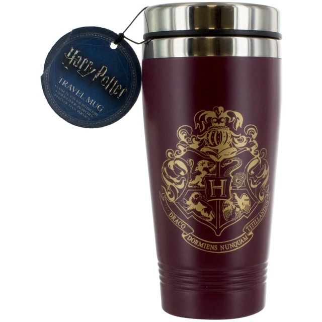 Harry Potter Hogwarts Reisebecher - Burgunderrot