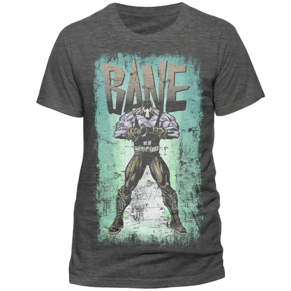 DC Comics Retro Batman Bane T-Shirt - Grau - S - Grau Bild 1