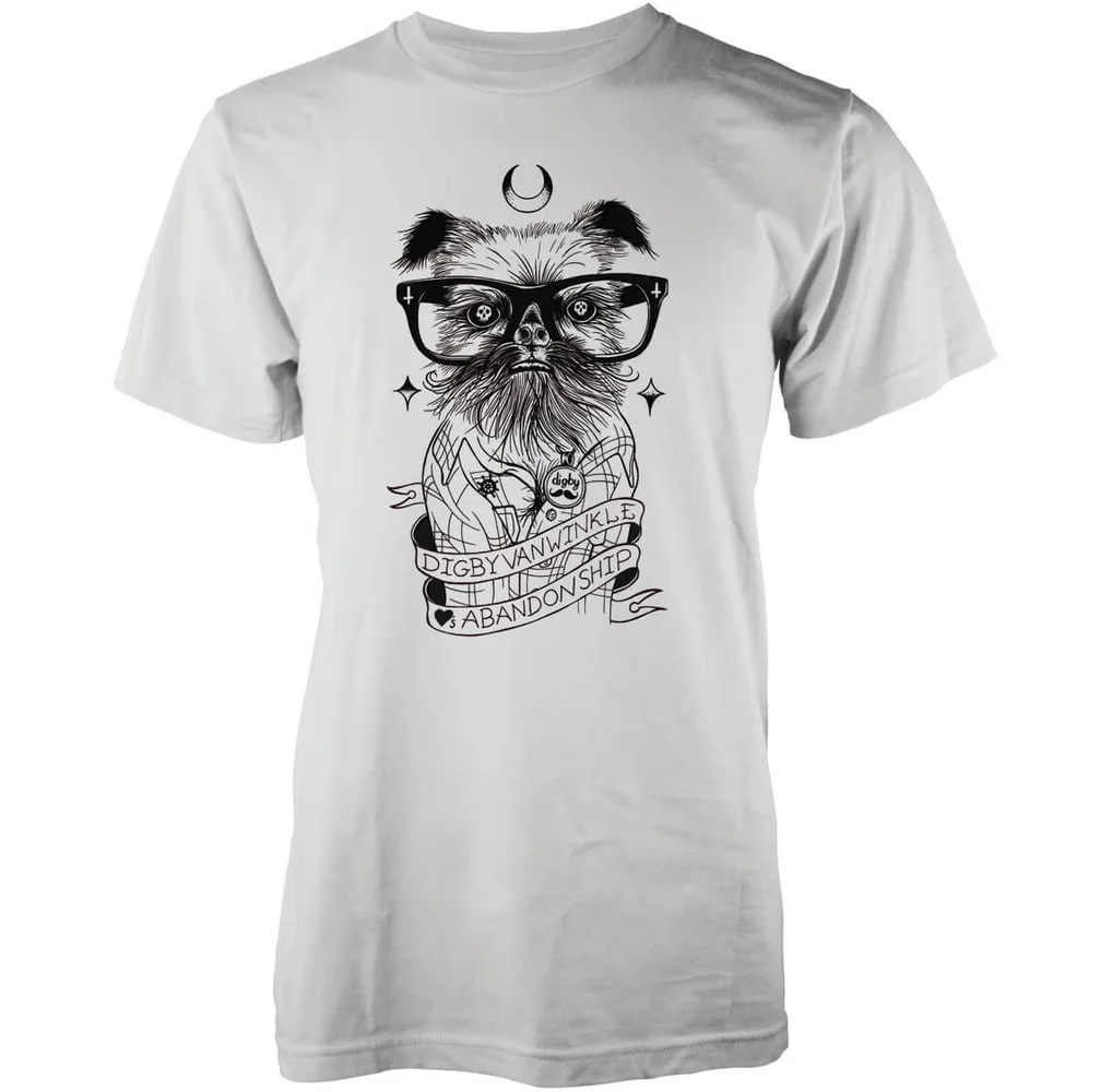 Abandon Ship Männer Digby Van Winkle T-Shirt - Weiß - S - Weiß Bild 1