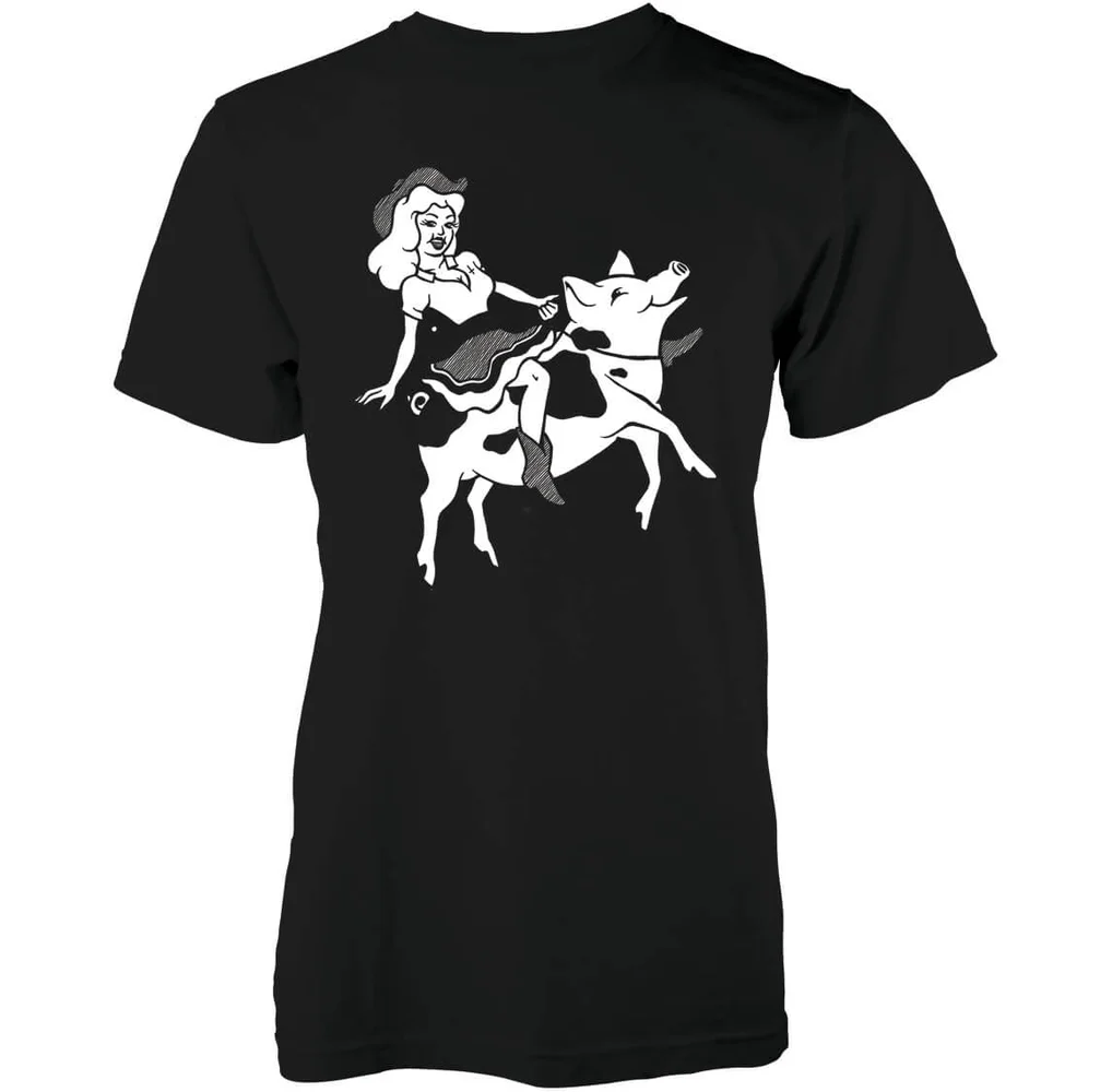 Abandon Ship Männer BRO-BQ Cook Out T-Shirt - Schwarz - S - Schwarz Bild 1