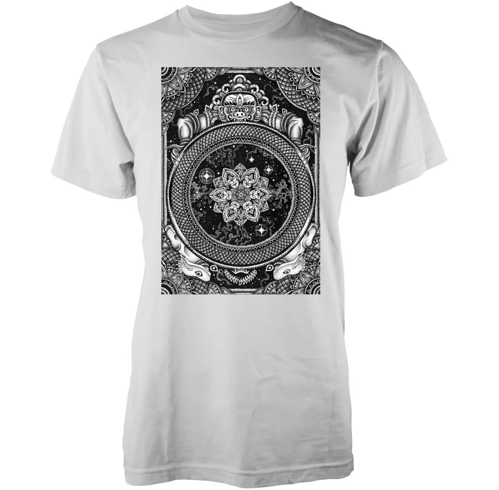 Abandon Ship Männer Jen X Mandala T-Shirt - Schwarz - S - Schwarz Bild 1
