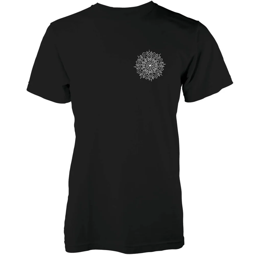 Abandon Ship Männer Snow Mandala T-Shirt - Schwarz - S - Schwarz Bild 1