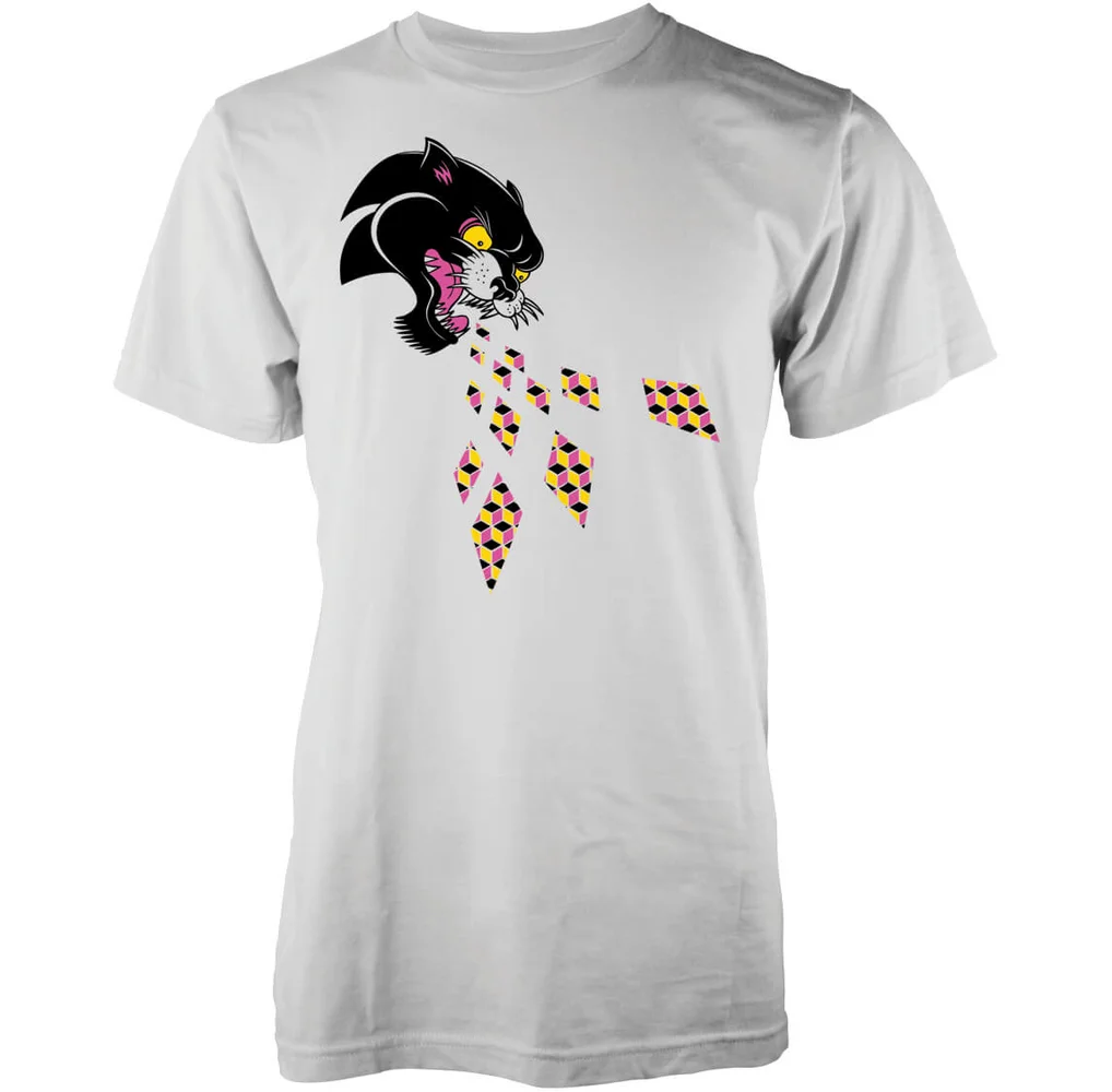 Abandon Ship Männer Spitting Diamonds Panther T-Shirt - Schwarz - S - Schwarz Bild 1