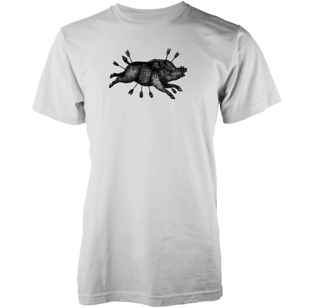 Abandon Ship Männer Boar Arrow T-Shirt - Weiß - S - Weiß Bild 1